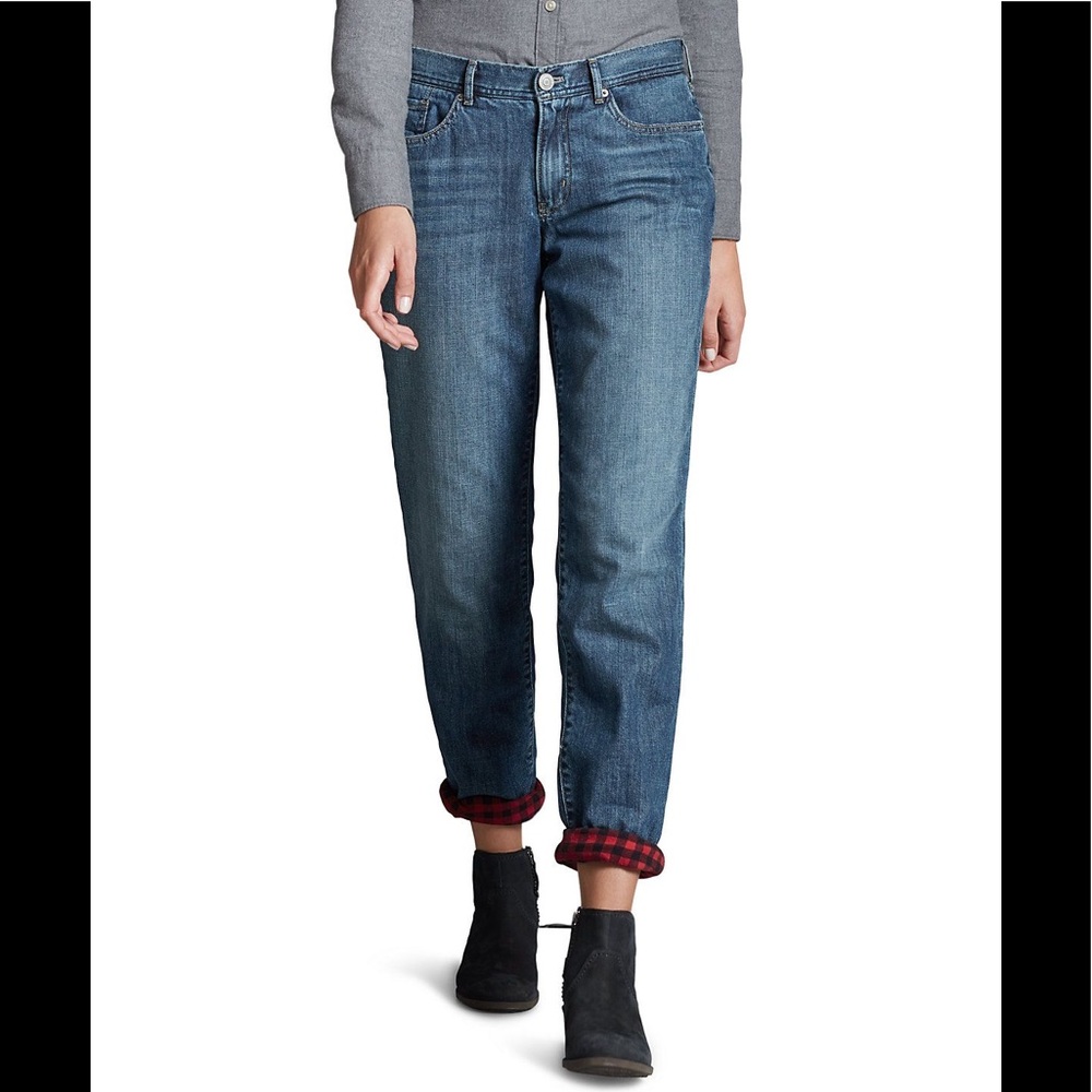Eddie Bauer Blue Boyfriend Jeans